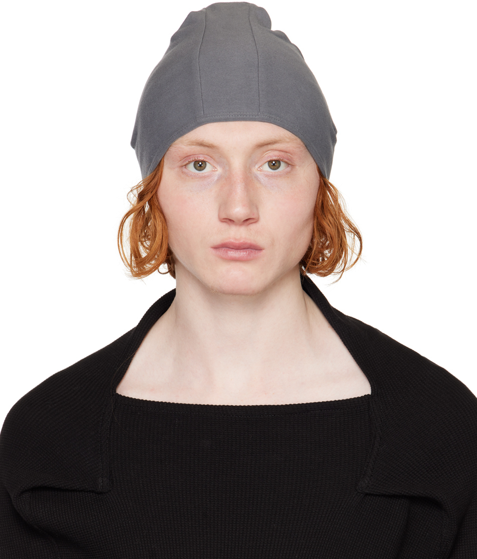 BRYAN JIMENÈZ Gray Jersey Beanie