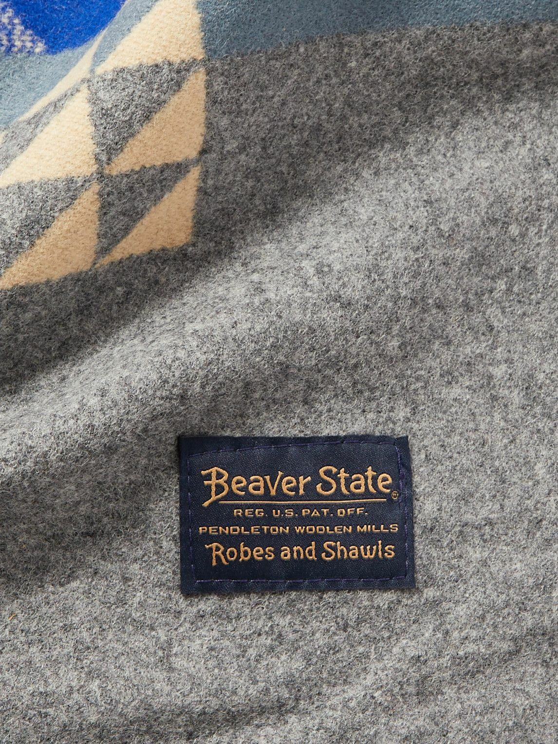 Pendleton Smith Rock Virgin Wool and CottonBlend Jacquard Throw