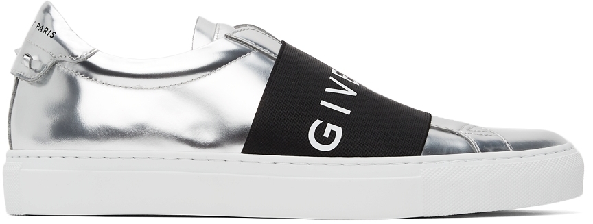 Givenchy Silver Urban Knots Sneakers Givenchy