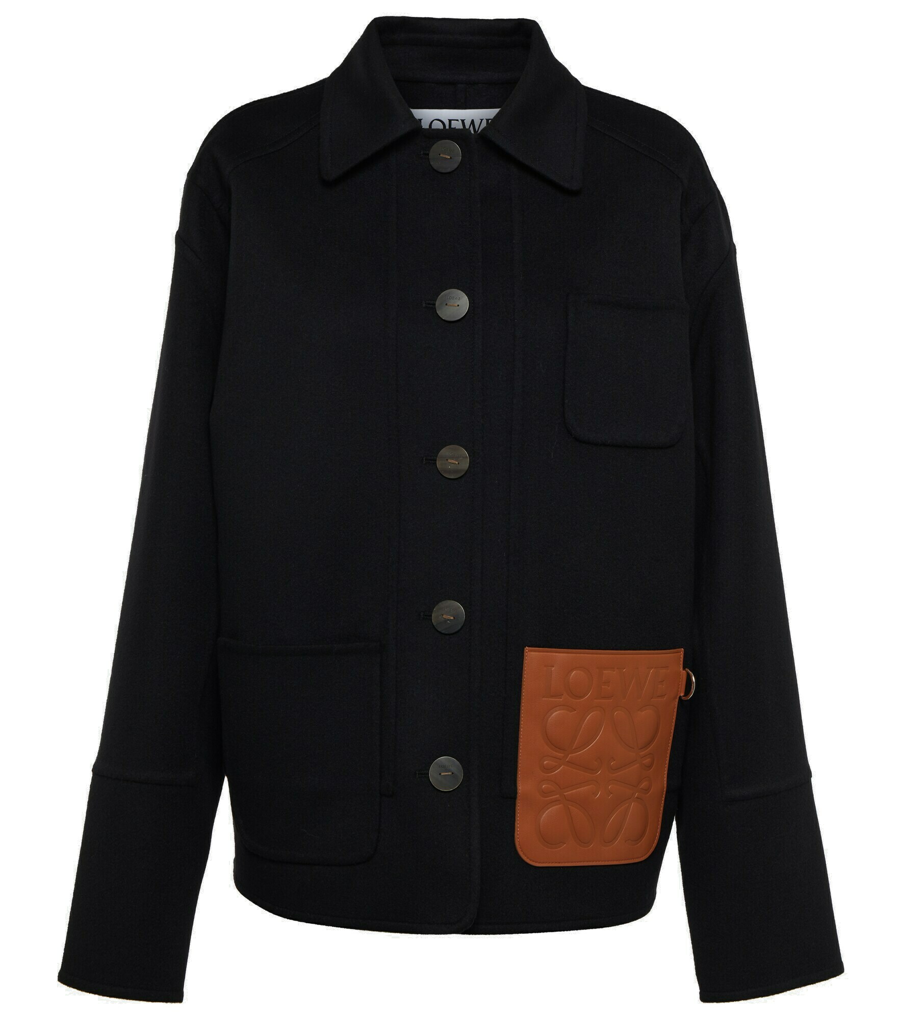 Loewe - Anagram wool and cashmere jacket Loewe