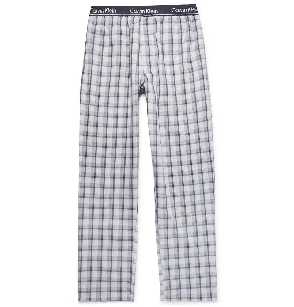 Calvin Klein Underwear - Checked Woven Pyjama Trousers - Men - Blue Calvin  Klein Underwear