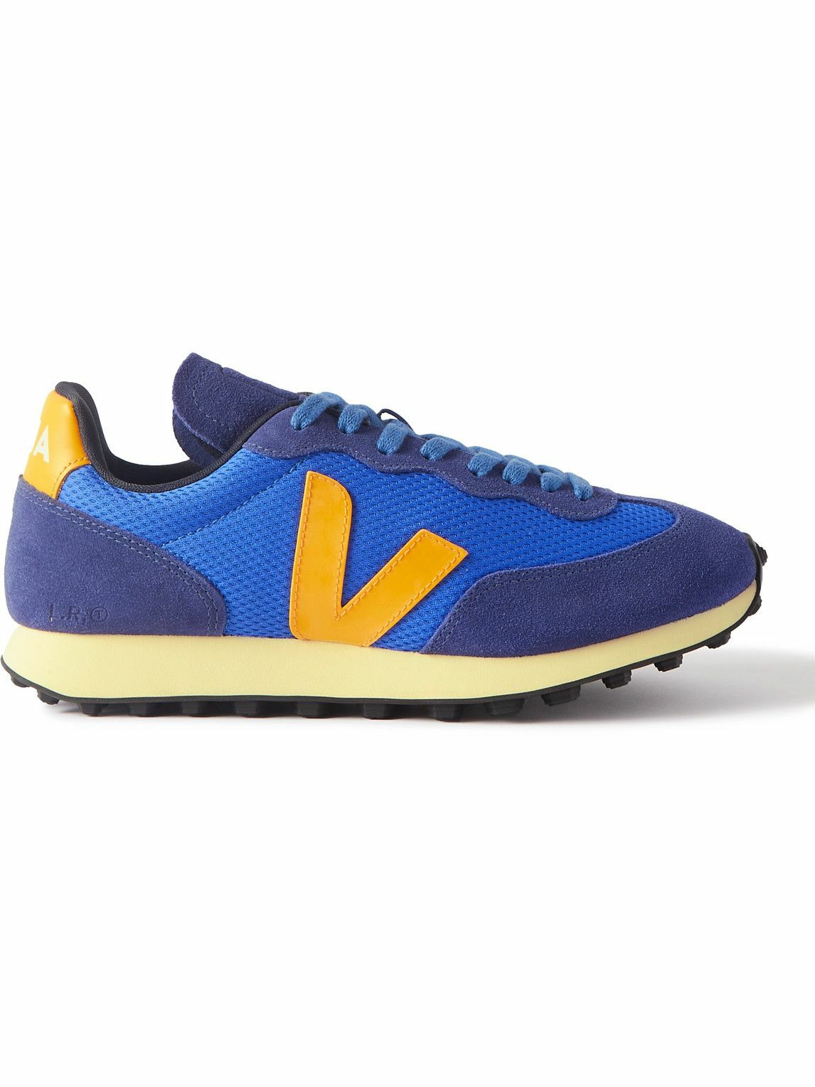 Veja - Rio Branco Leather and Rubber-Trimmed Alveomesh and Suede ...