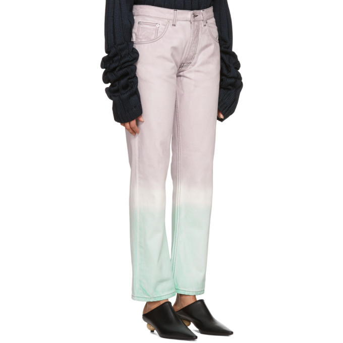 loewe tie dye jeans