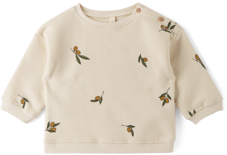 Organic Zoo Baby Off-White Olive Garden 