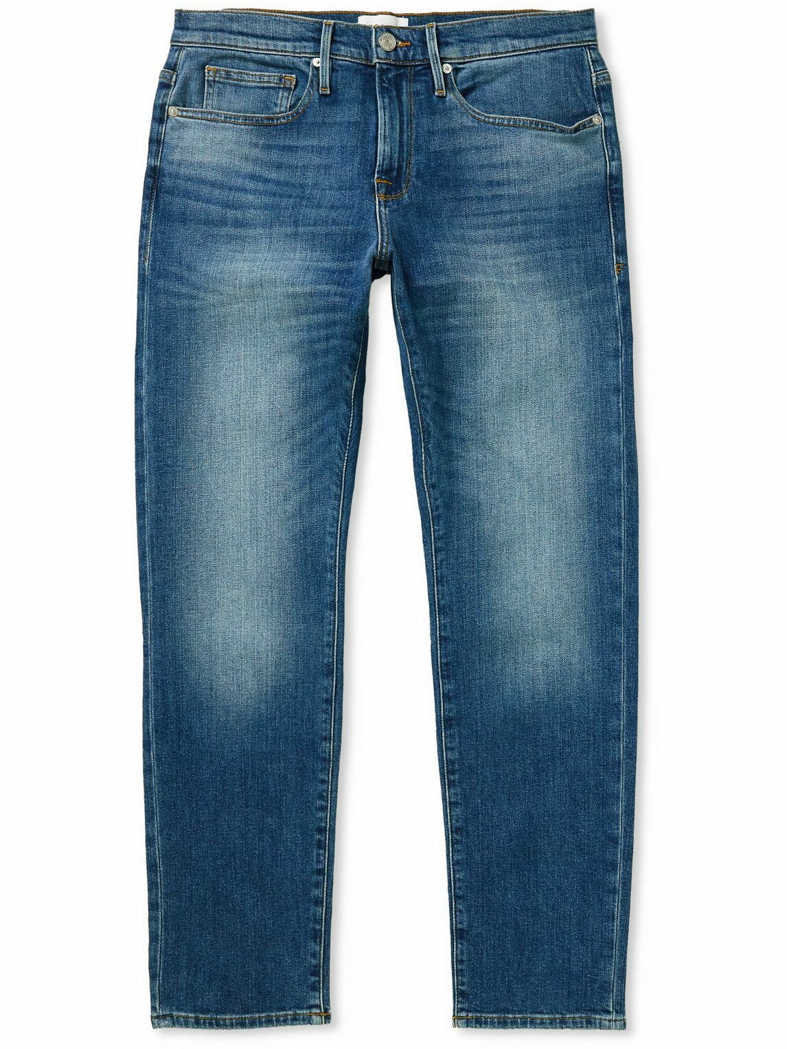 FRAME - L'Homme Slim-Fit Jeans - Blue Frame Denim