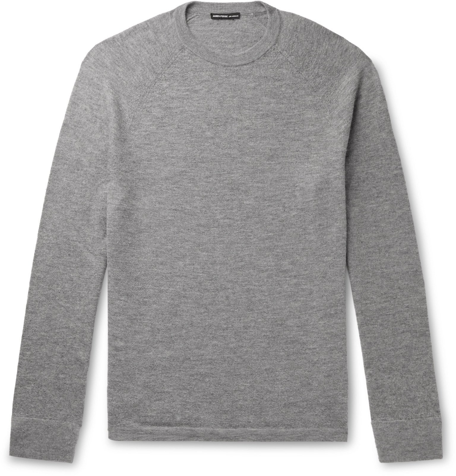 James Perse - Mélange Cashmere Sweater - Gray James Perse