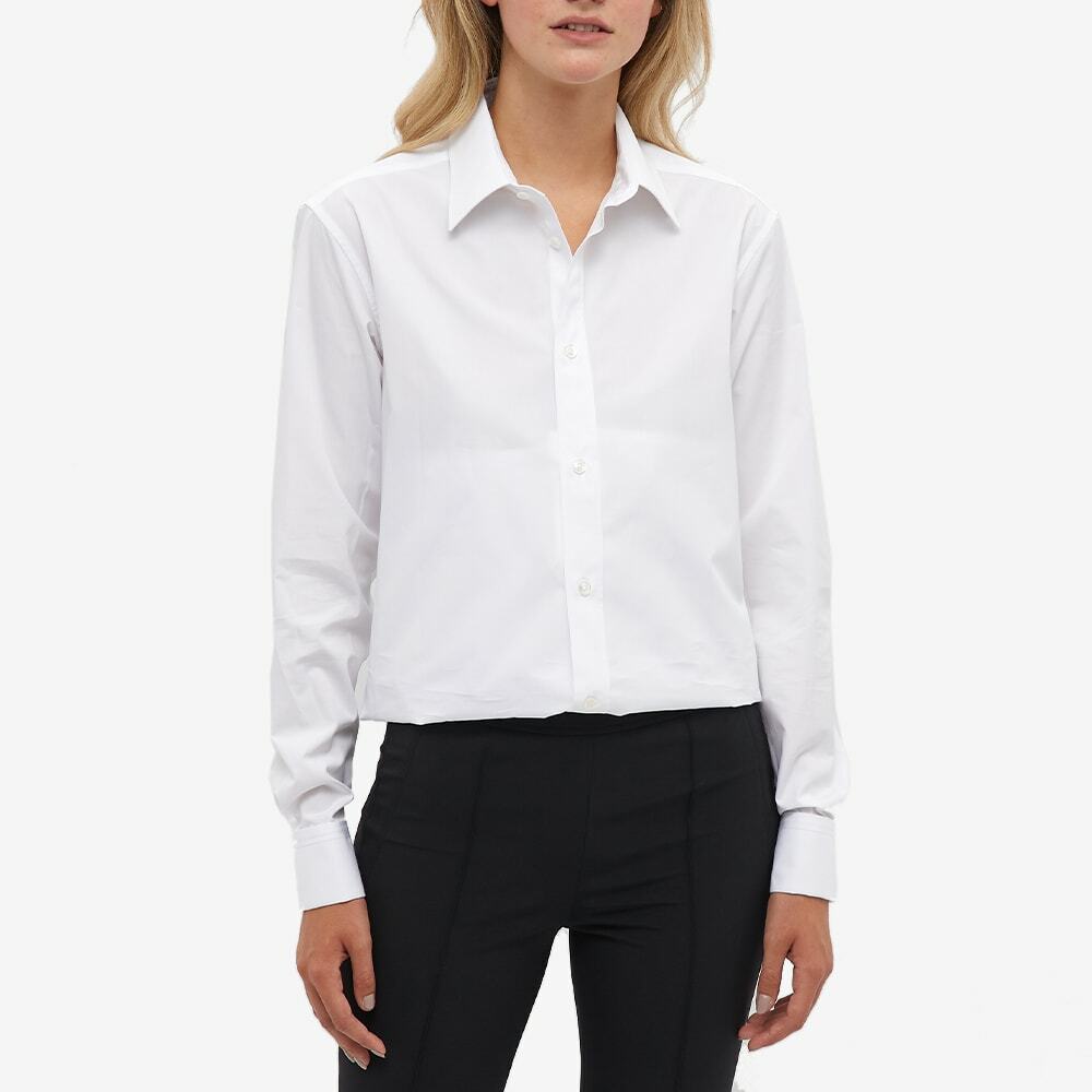 Maison Margiela Women's Classic Shirt in White Maison Margiela