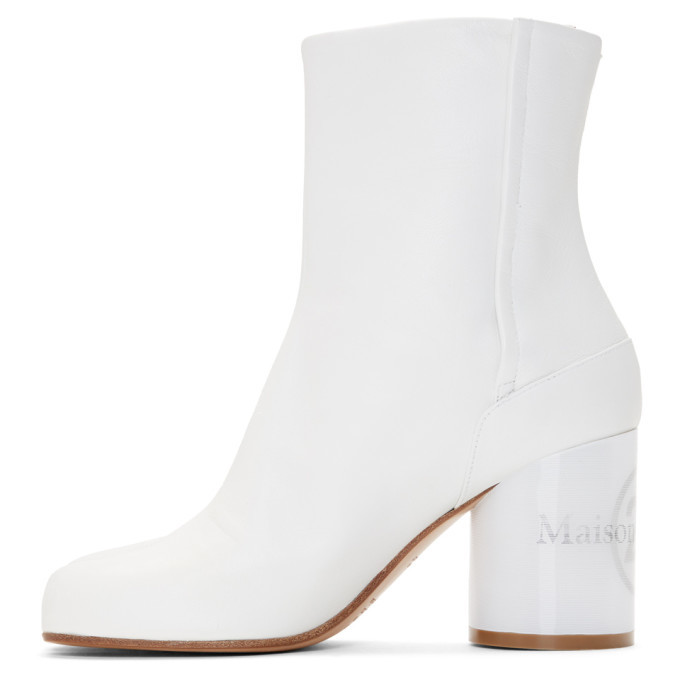 Maison Margiela White Hologram Tabi 