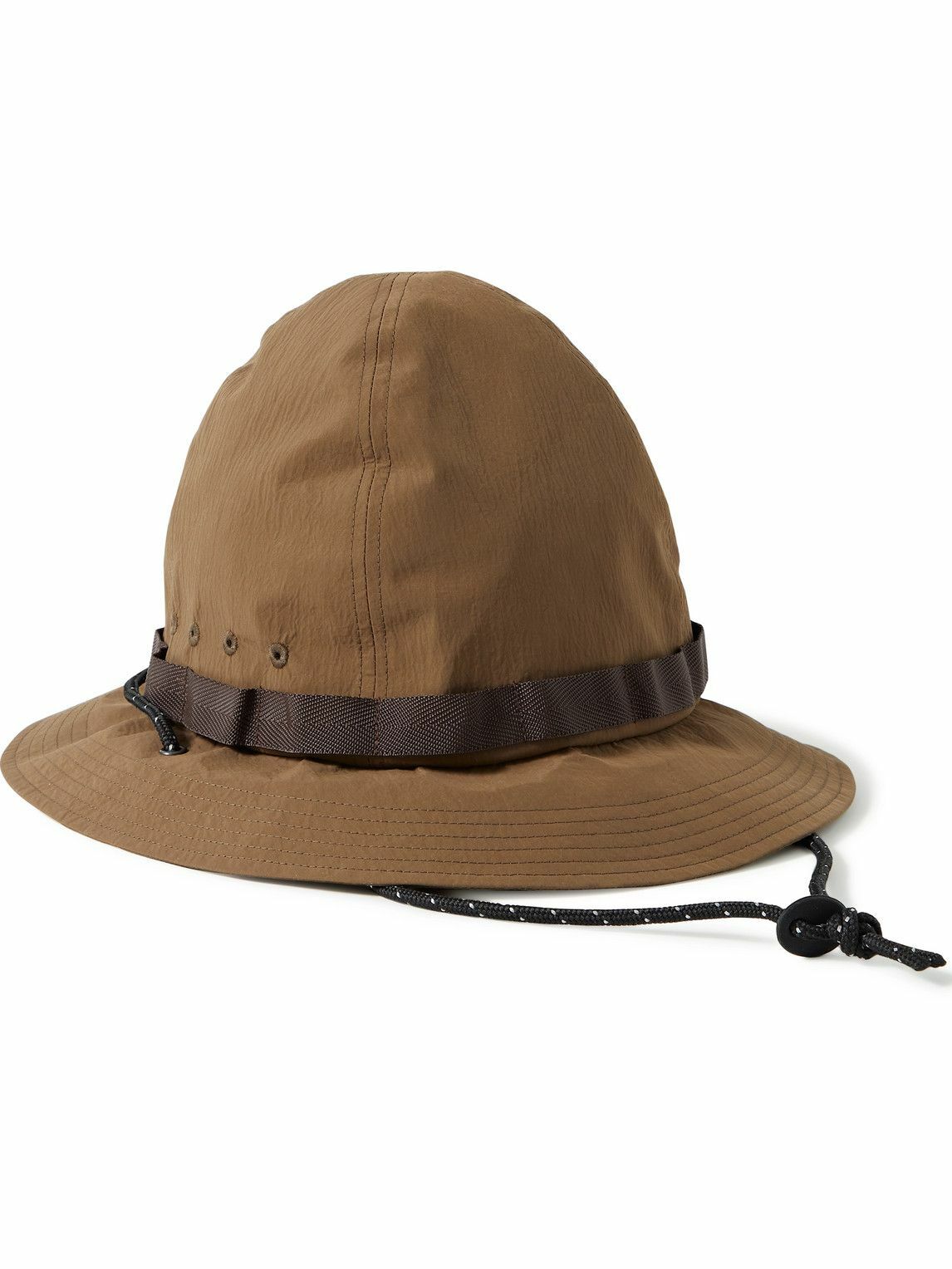 Norbit by Hiroshi Nozawa - Webbing-Trimmed Nylon Bucket Hat Norbit by ...