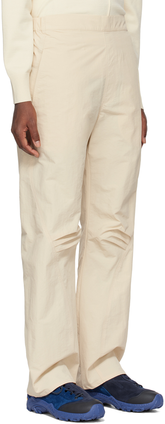 WYNN HAMLYN Beige RelaxedFit Track Pants Wynn Hamlyn