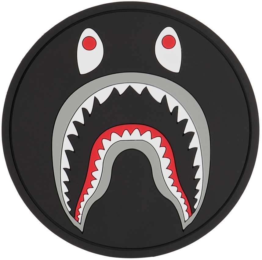 Photo: BAPE Black Shark Rubber Coaster