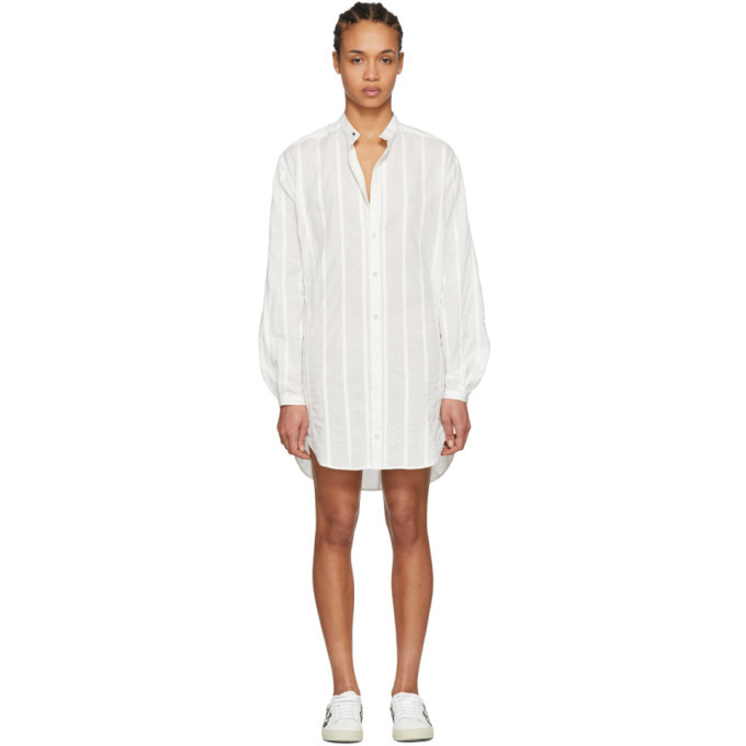 saint laurent shirt dress