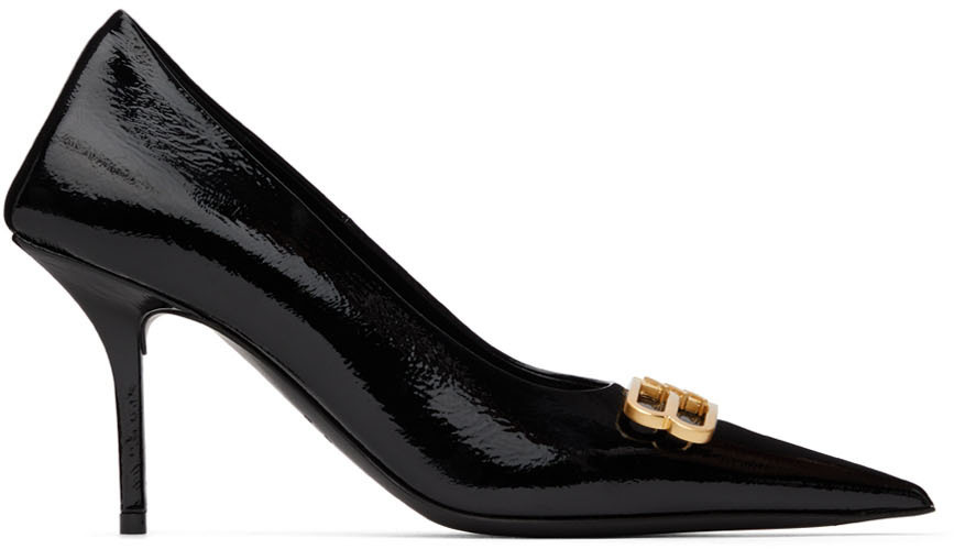 balenciaga black pumps