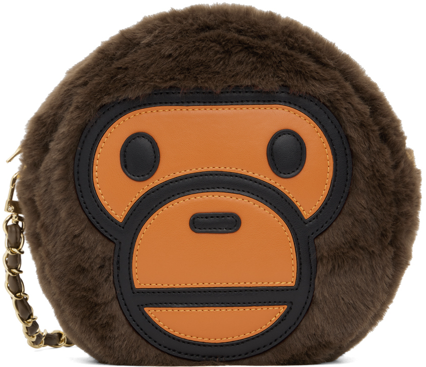 BAPE Brown Baby Milo Bag A Bathing Ape
