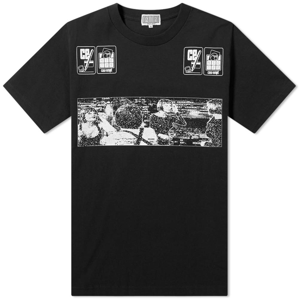 Cav Empt Note Down Tee Black Cav Empt