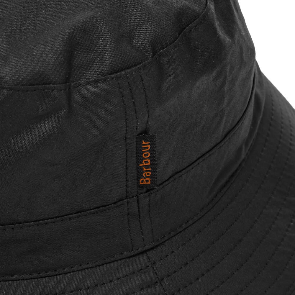 Barbour Men's Wax Sports Hat in Black Barbour