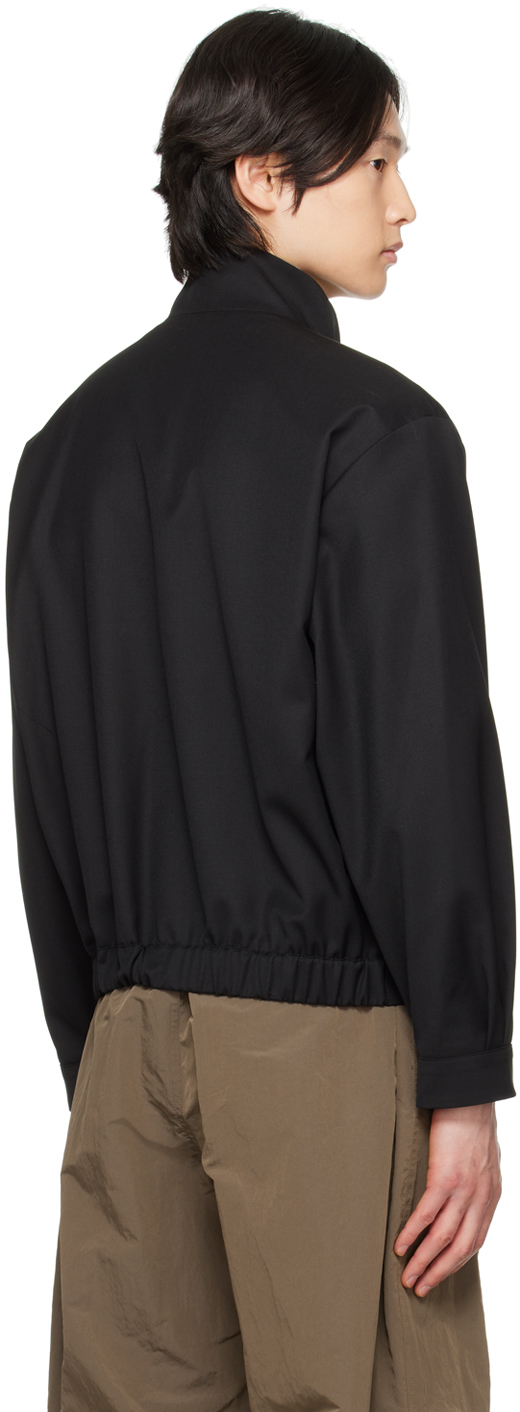 AMOMENTO Black Zip Jacket AMOMENTO