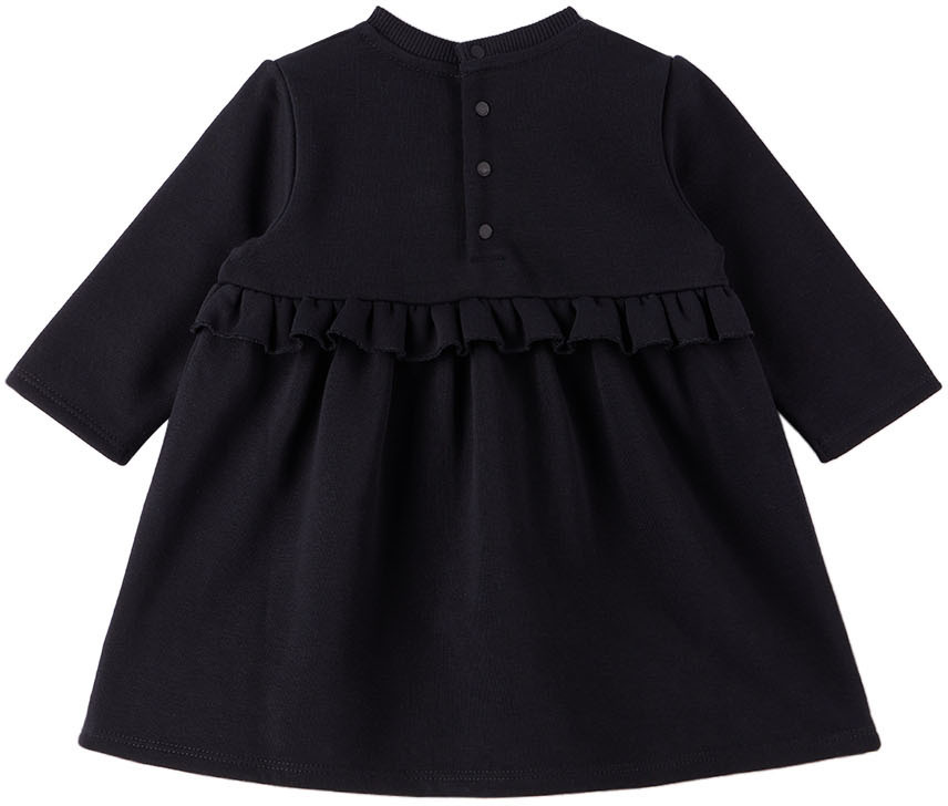 Givenchy Baby Black Ruffled Dress Givenchy