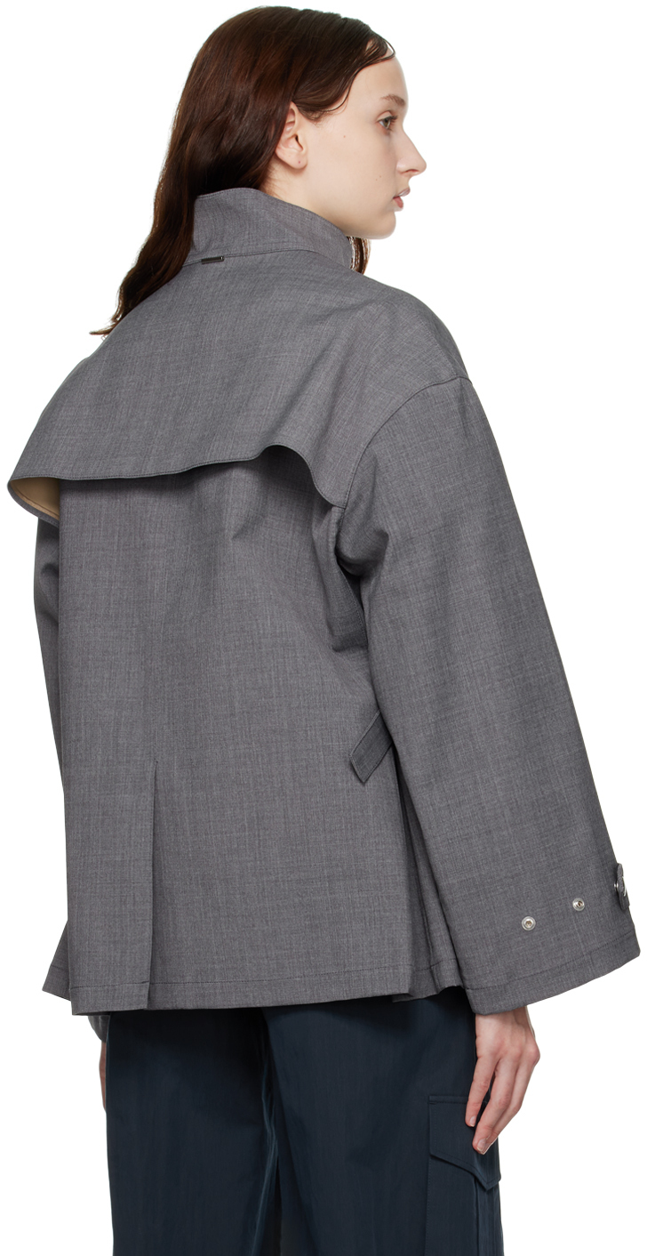 System Gray Flap Pocket Jacket System