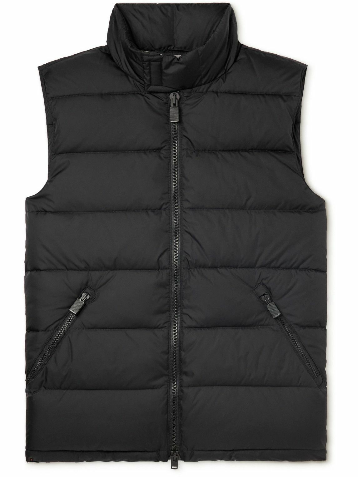 Aspesi - Quilted Shell Down Gilet - Black Aspesi