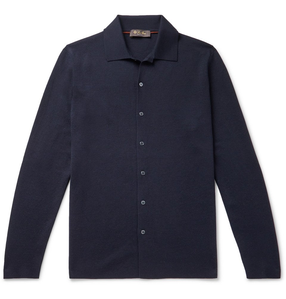 Wool shirt. Loro Piana рубашки.
