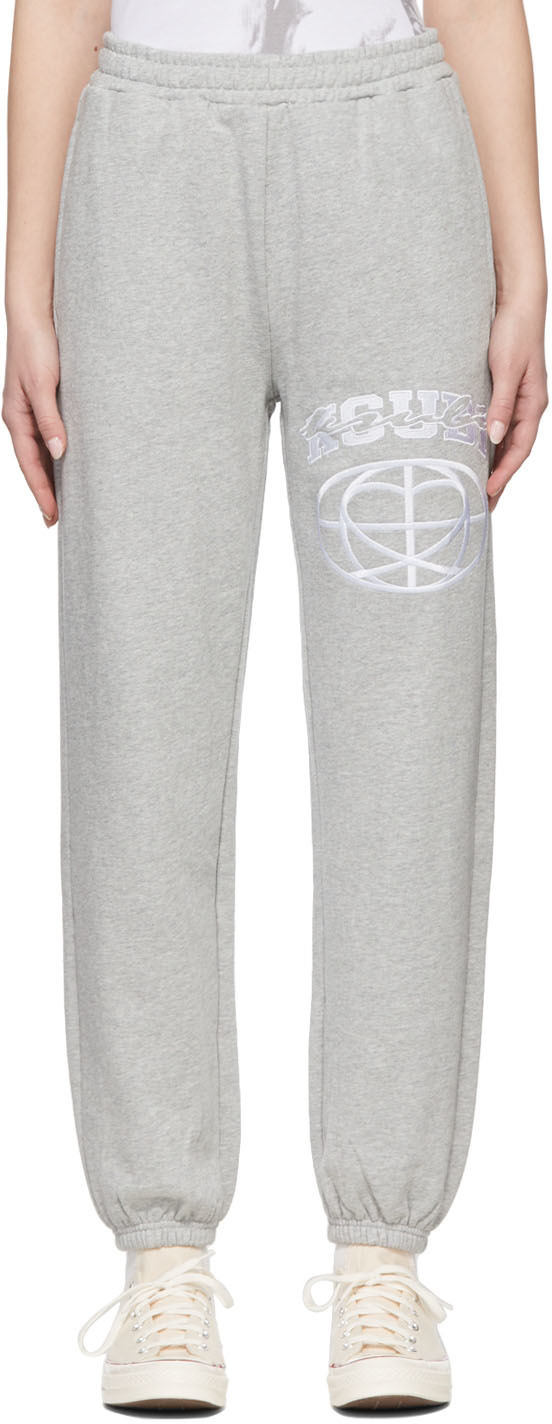 Ksubi Grey Logo Lounge Pants Ksubi
