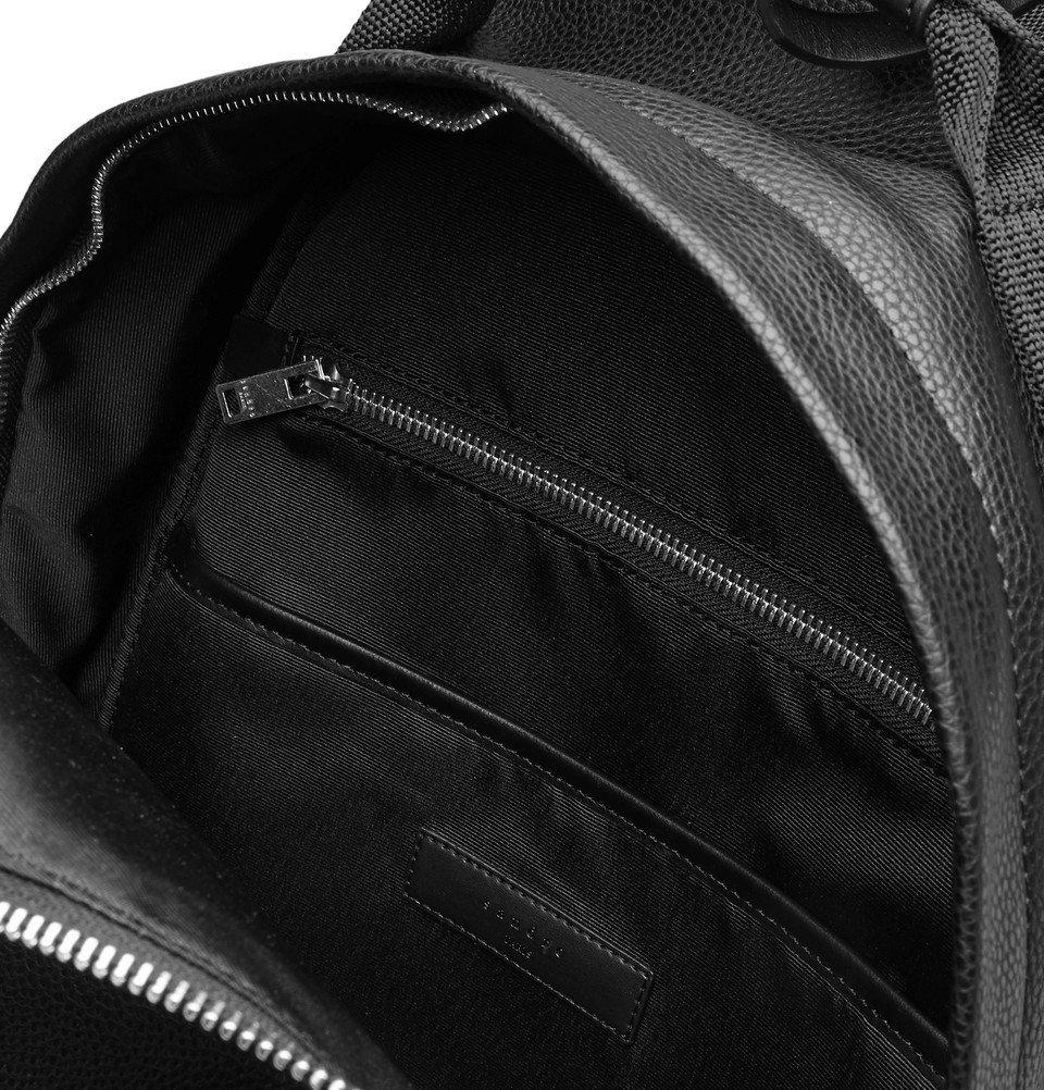 sandro leather backpack