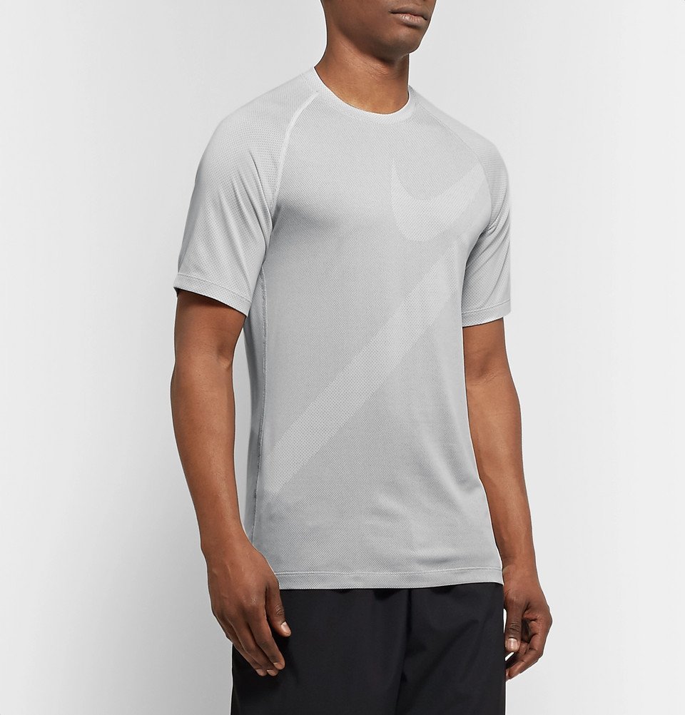 Nike Training - Slim-Fit Pro Dri-FIT T-Shirt - Light gray Nike Training