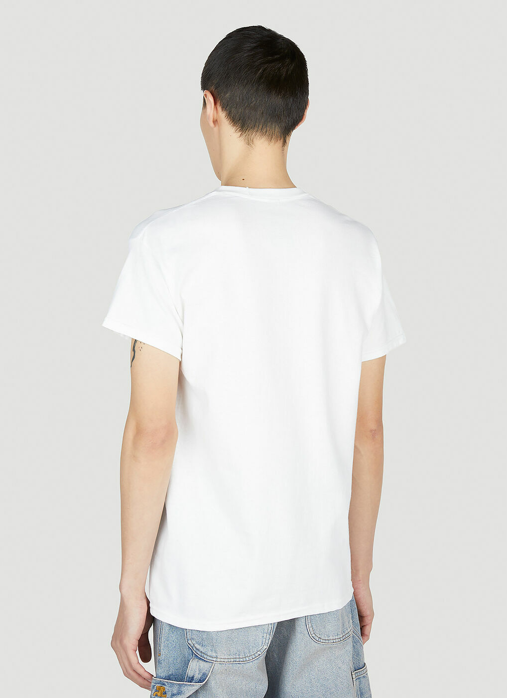 DTF.NYC - Madoff Short Sleeve T-Shirt in White