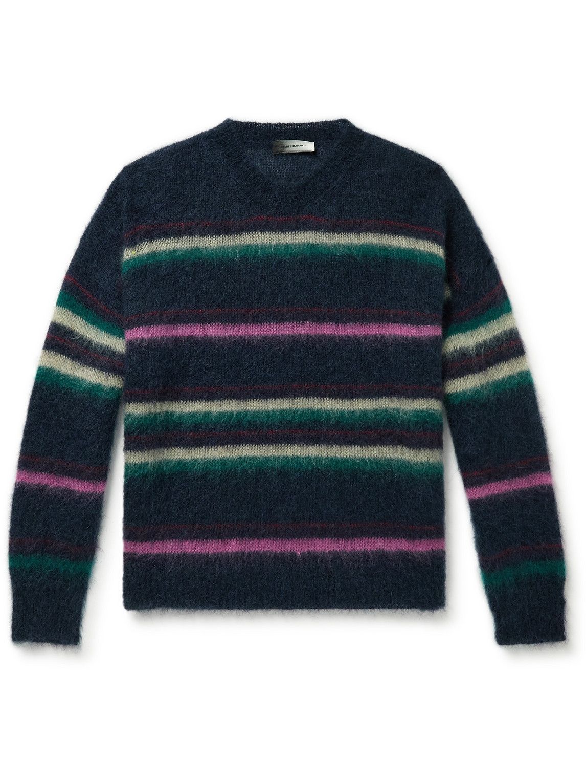 Isabel Marant - Striped Mohair-Blend Sweater - Unknown Isabel Marant