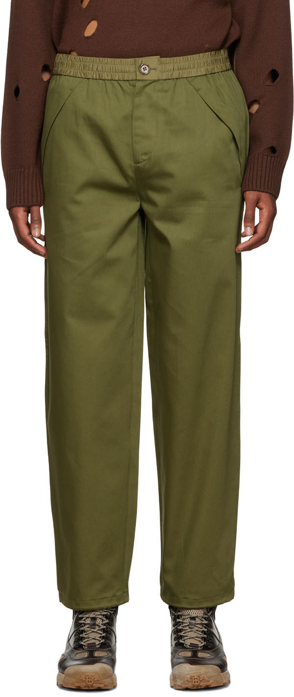Photo: Burberry Green Ernest Trousers
