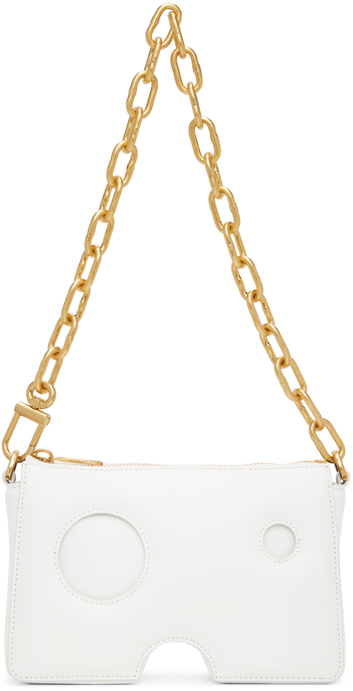 OffWhite White Burrow Bag OffWhite