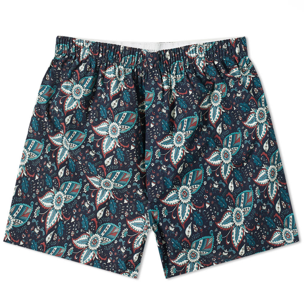 Sunspel Logo Paisley Boxer Short