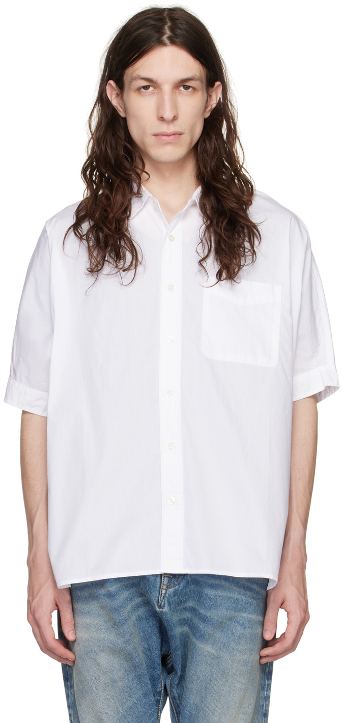 R13 White Oversized Shirt R13