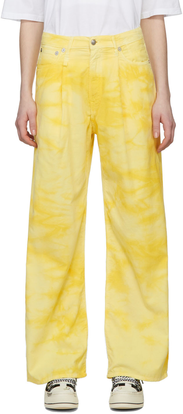R13 Yellow Damon Trousers R13
