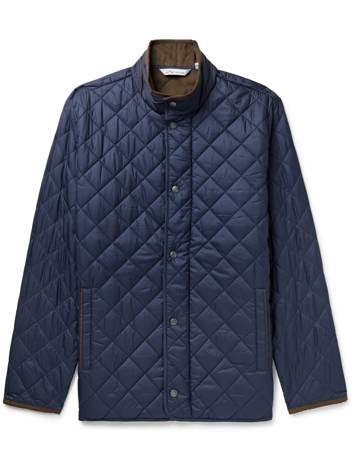 Peter Millar Suffolk Quilted Shell Jacket Blue Peter Millar