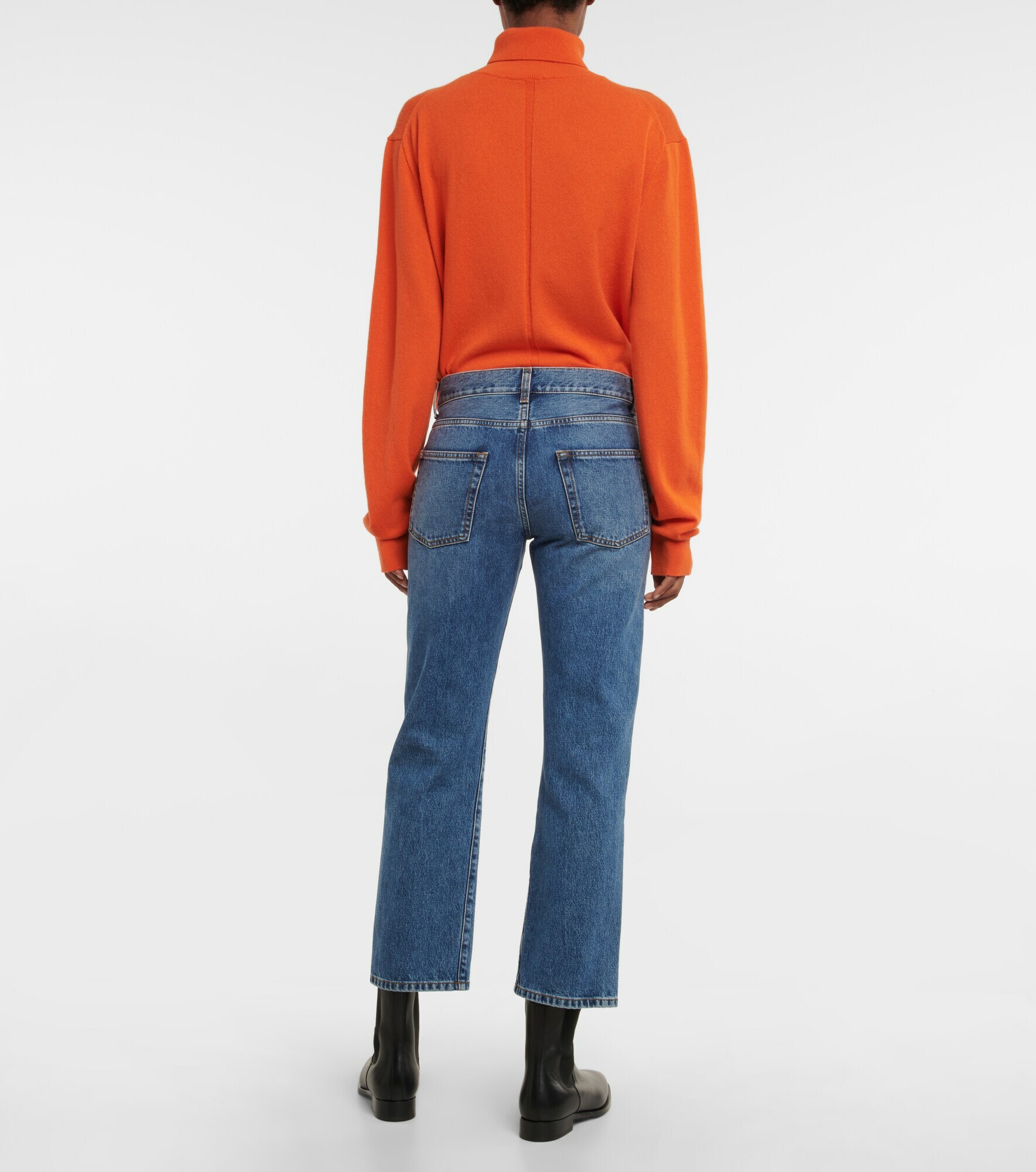 The Row - Goldin mid-rise cropped jeans The Row