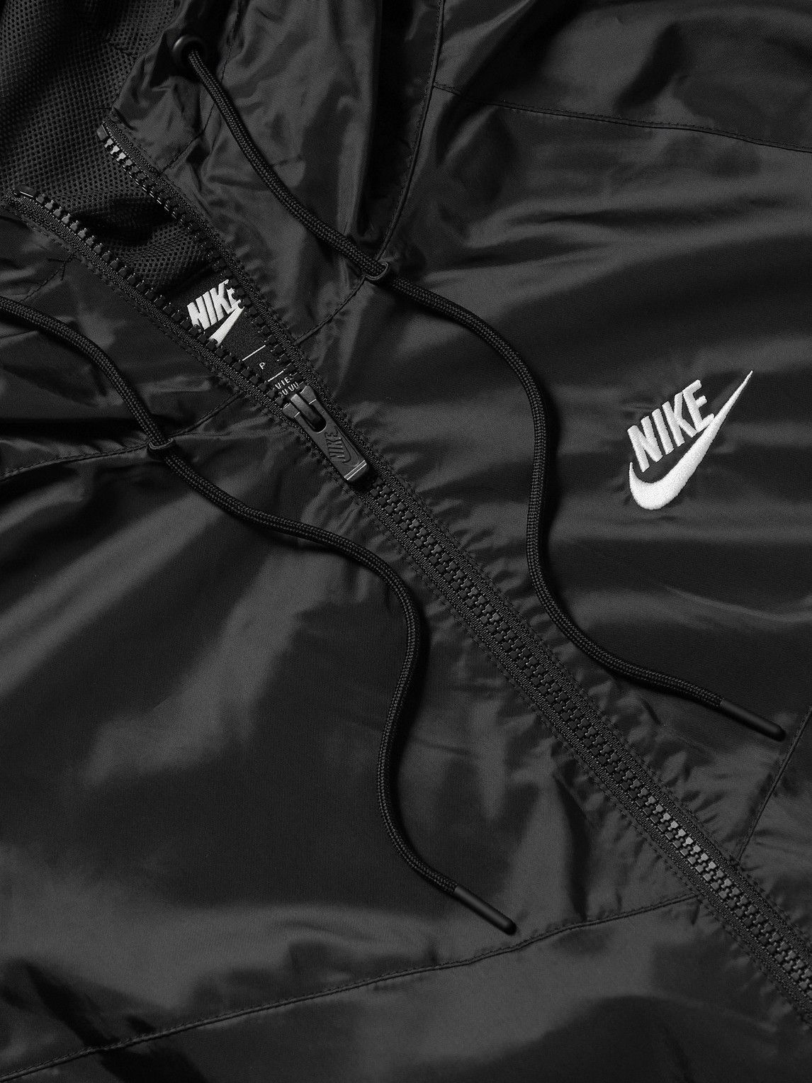 Nike - NSW Windrunner Logo-Embroidered Recycled Shell Hooded Jacket ...