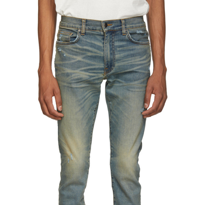Amiri Indigo Stack Jeans Amiri