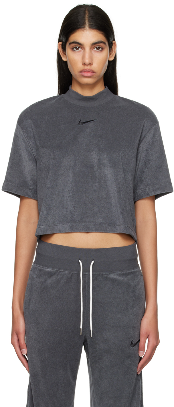mock neck nike shirt