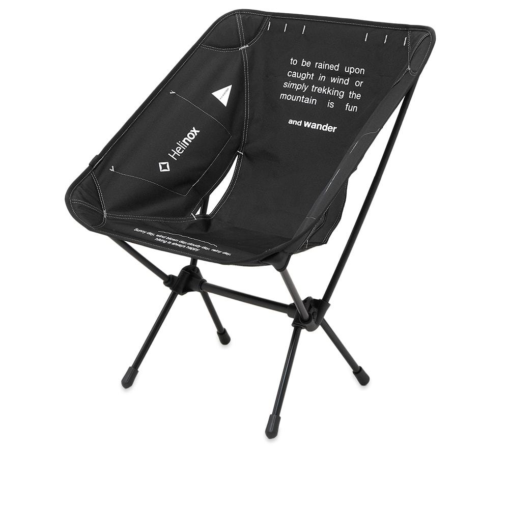 and wander x Helinox Folding Chair and Wander