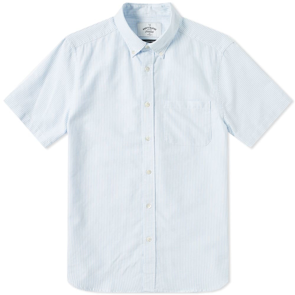 Portuguese Flannel Short Sleeve Button 
