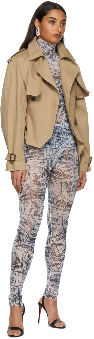 Multi Ink Stamp Turtleneck 