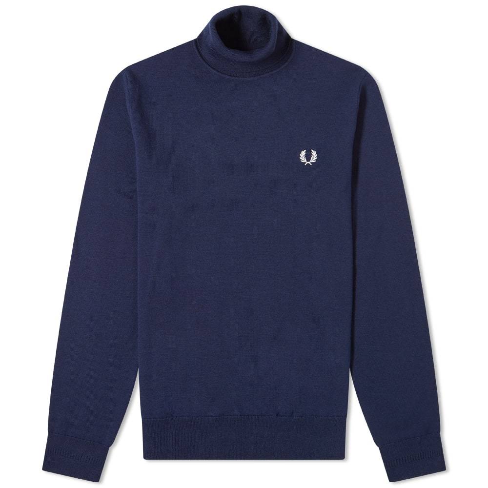 Fred Perry Authentic Roll Neck Knit Fred Perry Authentic