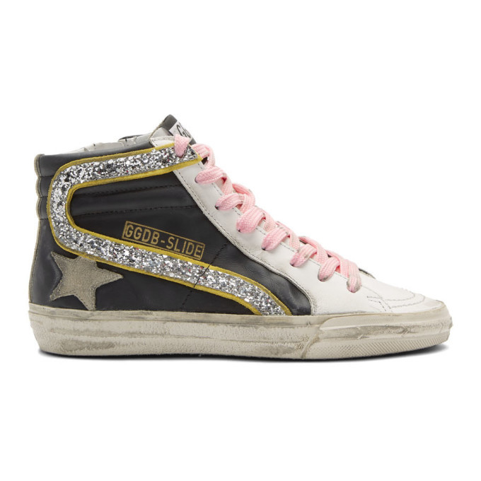 black golden goose high tops