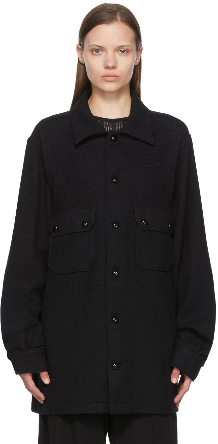 Maison Margiela Black Wool Jacket Maison Margiela