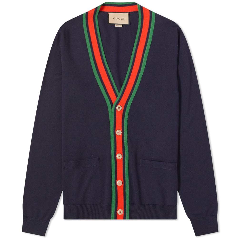 Gucci Grg Trim Cardigan Gucci