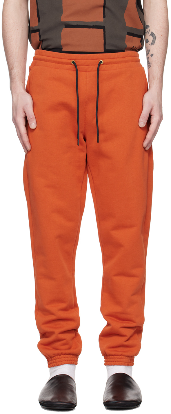 Paul Smith Orange Paint Splatter Lounge Pants Paul Smith