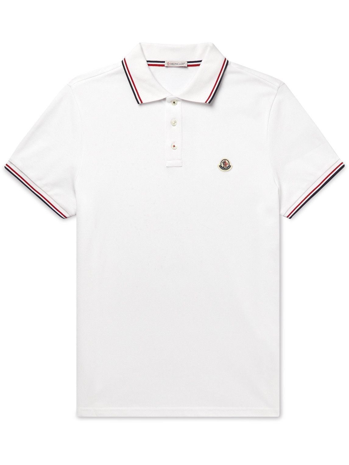 MONCLER - 2 Moncler 1952 Camp-Collar Logo-Appliquéd Nylon Shirt 