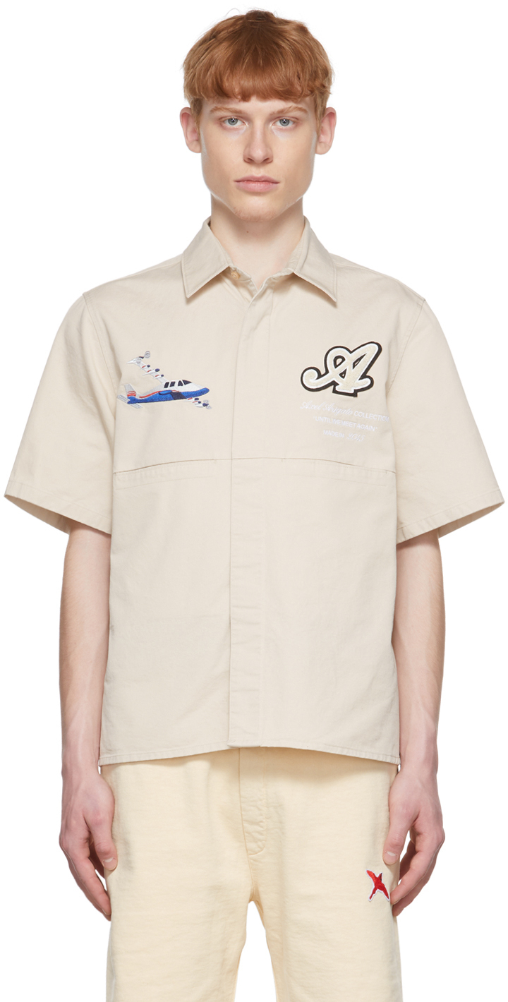 Axel Arigato Beige Tourist Shirt Axel Arigato